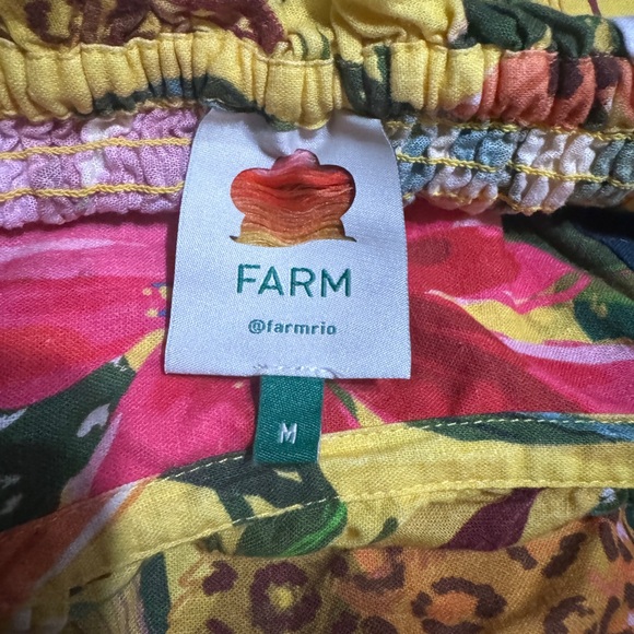 Farm Rio Golden Jungle Midi dress - Picture 4 of 4